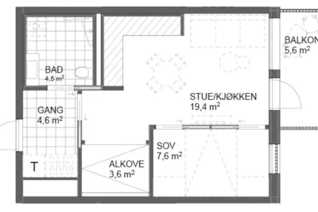 Apartamento Helt Ny In- Out I *